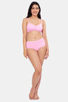 Amante Padded Non Wired Full Coverage T-Shirt Bra - Pastel Lavender — thumbnail 5